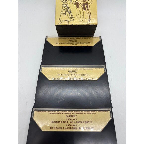 Verdi La Forza del Destino Complete Opera 3x Cassettes Arroyo Bergonzi Angel - Picture 9 of 9